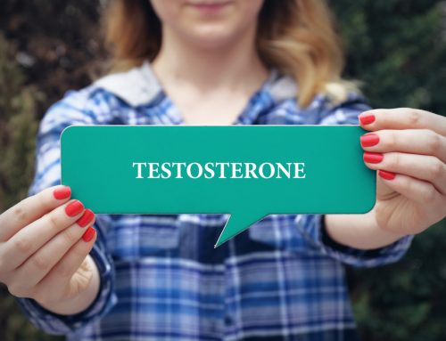 How does testosterone affect menopause?